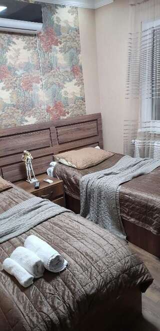 Гостевой дом Shios Guest House Сигнахи Двухместный номер с 2 отдельными кроватями и ванной комнатой-10